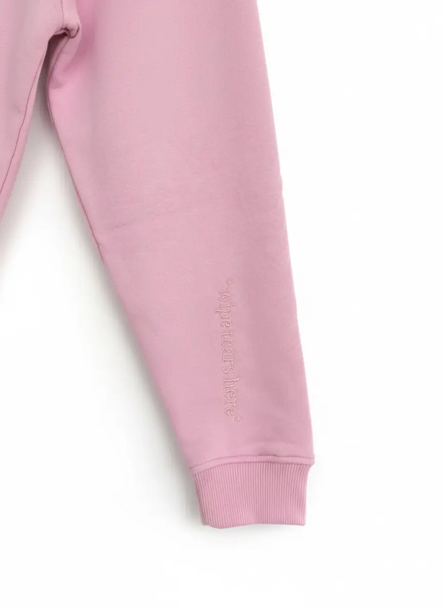 I'm Pretty Cool Oversize Sweatshirt Pembe