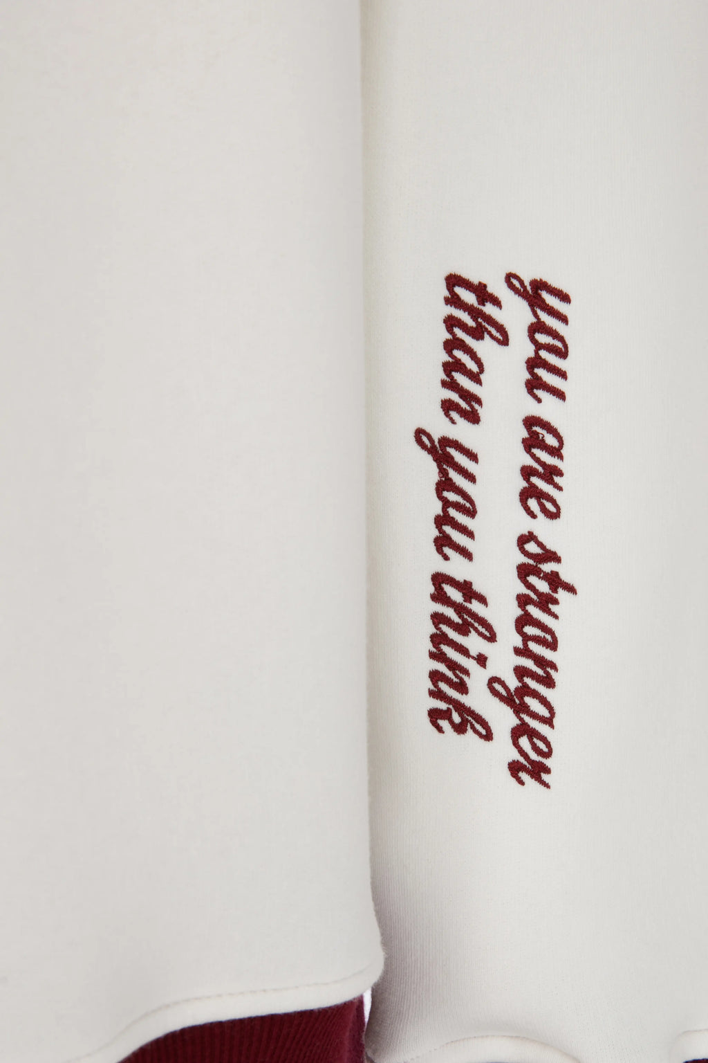 WeaveBar Oversize Sweatshirt Ekru