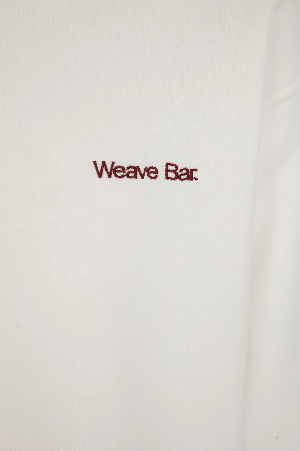 WeaveBar Oversize Sweatshirt Ekru